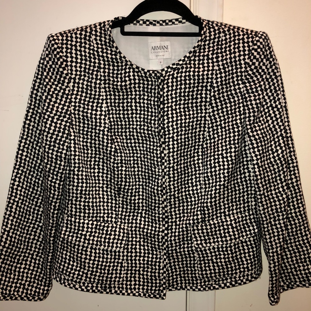 Armani Collezioni button up jacket